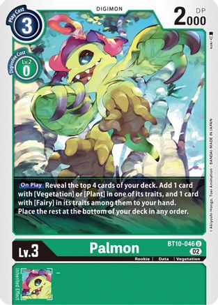 Palmon (BT10-046) - Xros Encounter