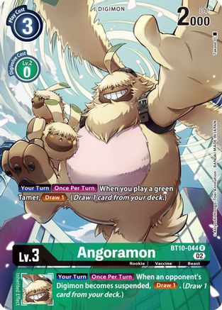 Angoramon (Alternate Art) (BT10-044) - Xros Encounter Foil