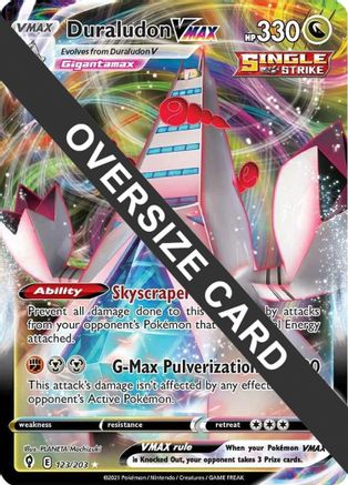 Duraludon VMAX - 123/203/203 - Holofoil Jumbo Cards - Promo