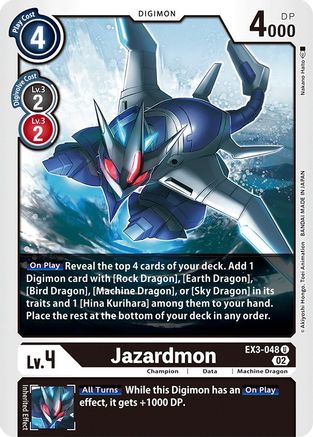 Jazardmon (EX3-048) - Draconic Roar
