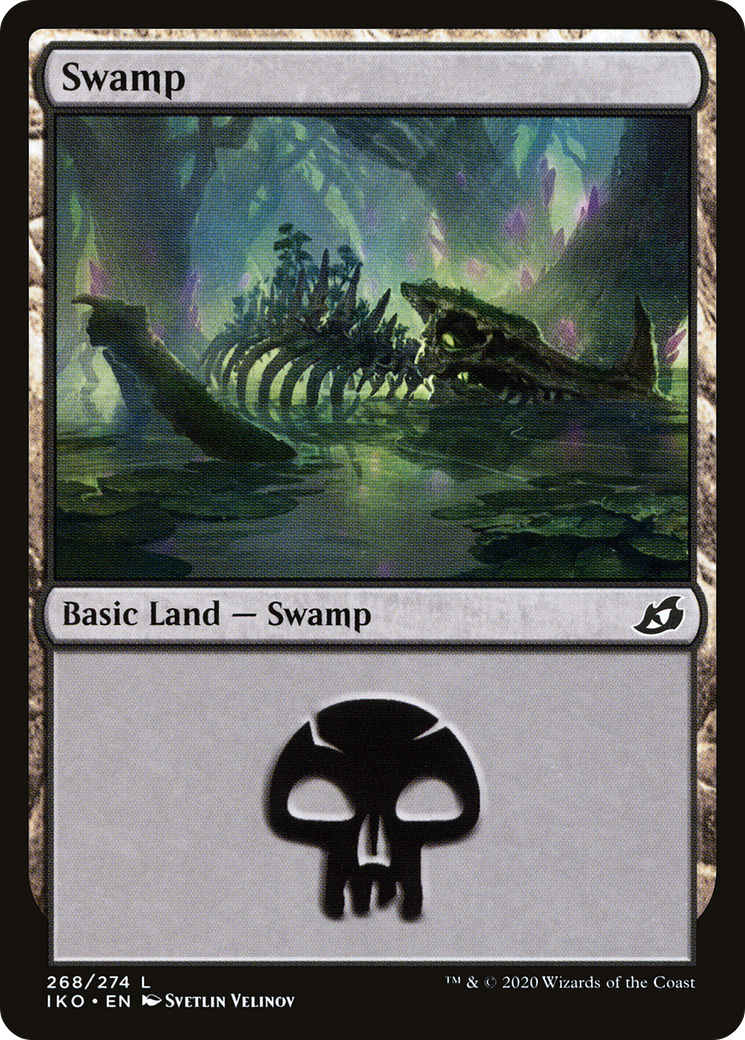 Swamp (268) (IKO-268) - Ikoria: Lair of Behemoths Foil