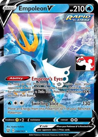 Empoleon V - Holofoil Prize Pack Series Cards - Ultra Rare