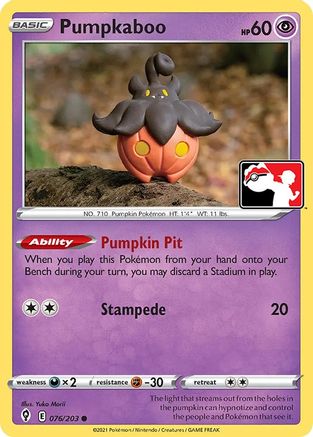Pumpkaboo Prize Pack Series Cards - Common