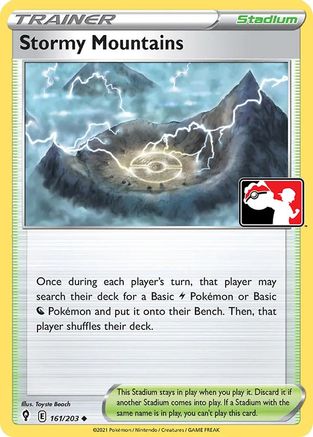 Stormy Mountains/203 - Holofoil Prize Pack Series Cards - Uncommon