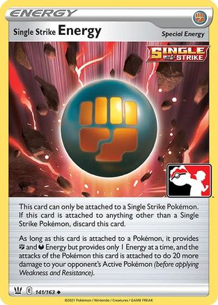 Single Strike Energy Prize Pack Series Cards - Uncommon