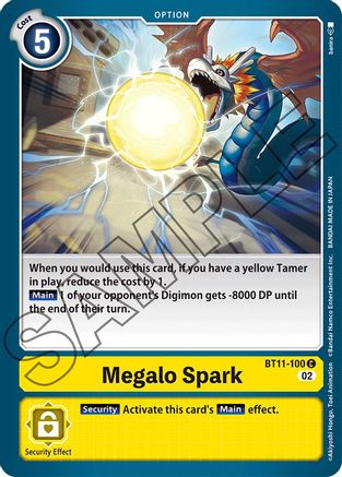 Megalo Spark (BT11-100) - Dimensional Phase