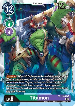Titamon (BT11-057) - Dimensional Phase
