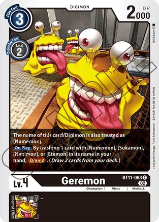 Geremon (BT11-063) - Dimensional Phase