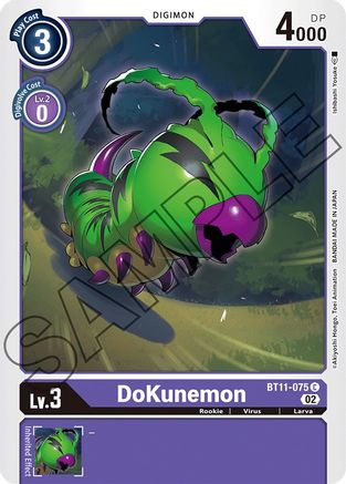 DoKunemon (BT11-075) - Dimensional Phase