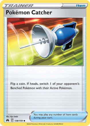 Pokemon Catcher 138 SWSH Crown Zenith - Uncommon