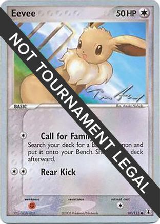 Eevee - 2007 (Tom Roos) 069 World Championship Decks - Common