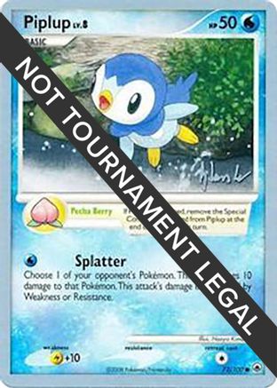 Piplup (72) (72) - 2008 072 World Championship Decks - Common