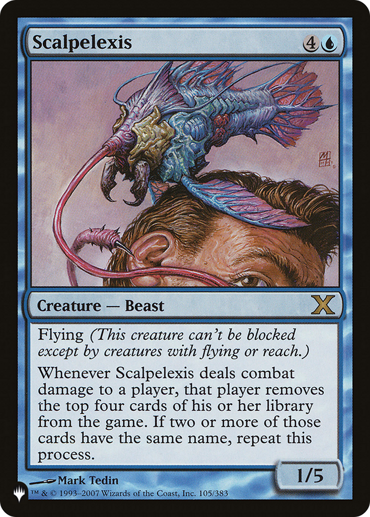 Scalpelexis (LIST-10E-105) - The List