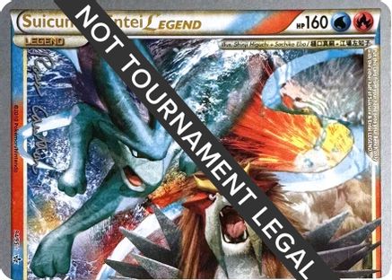 Suicune & Entei LEGEND (94) (94) - 2011 094 World Championship Decks - Holo Rare