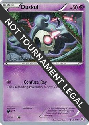 Duskull - 2013 (Ian Whiton) 061 World Championship Decks - Common