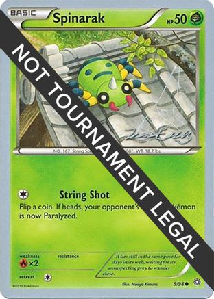Spinarak - 2016 (Jesper Eriksen) 005 World Championship Decks - Common