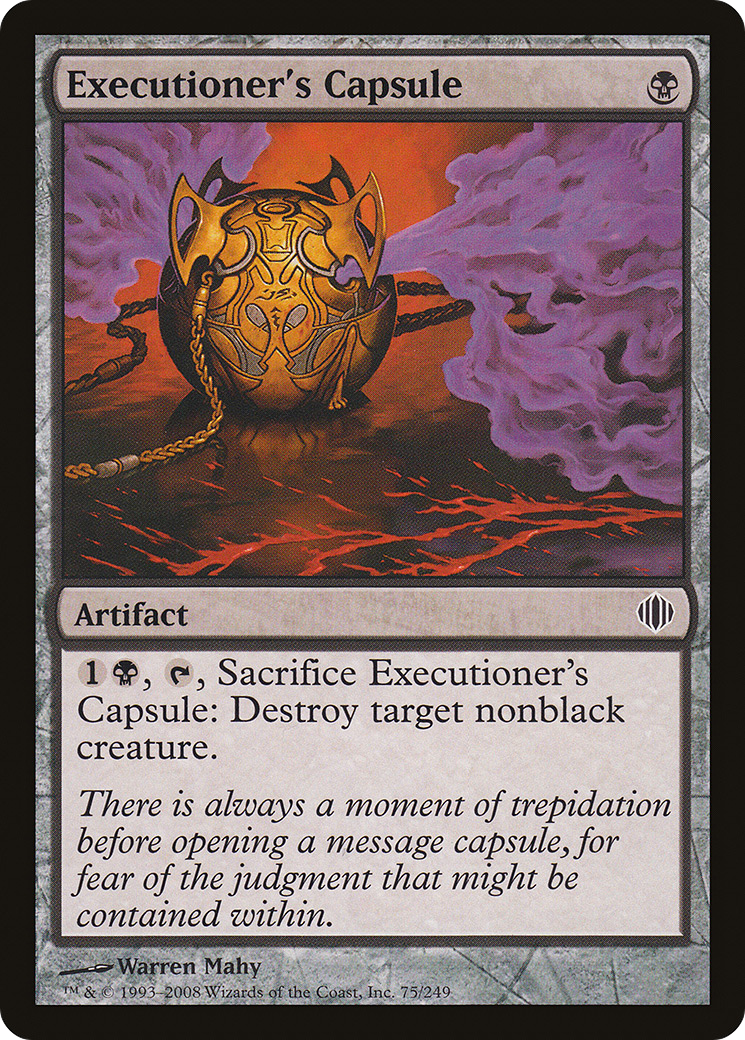 Executioner's Capsule (ALA-075) - Shards of Alara Foil