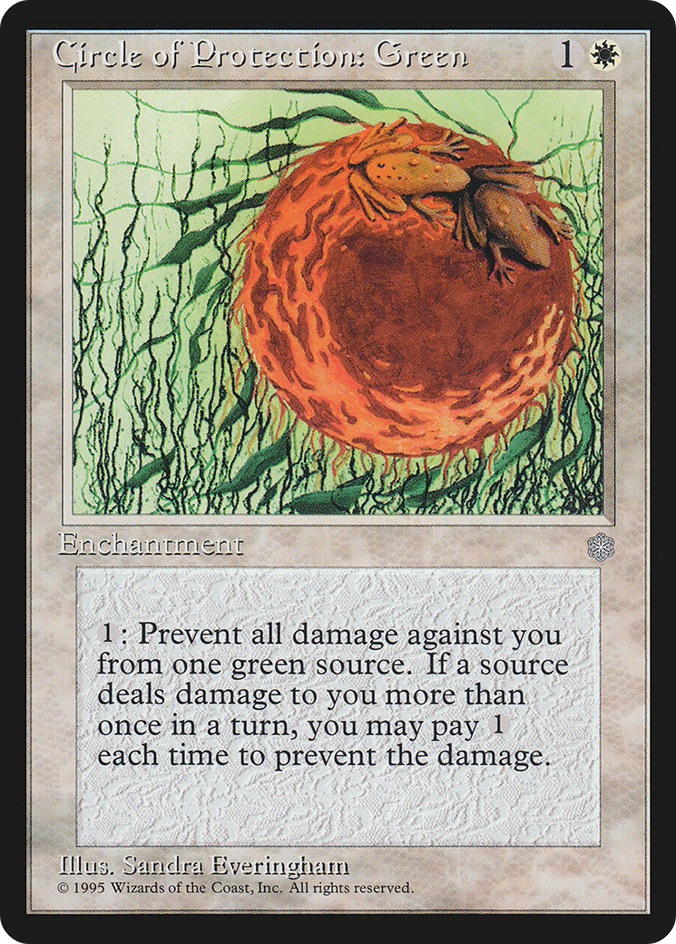 Circle of Protection: Green (ICE-) - Ice Age