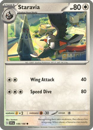 Staravia 149 SV01 Scarlet & Violet Base Set - Common
