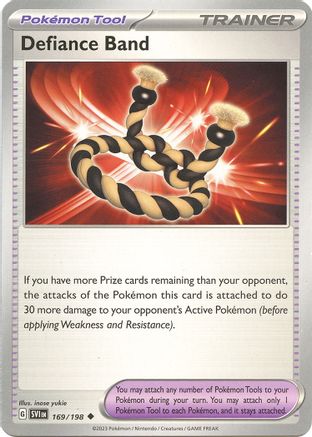 Defiance Band 169 SV01 Scarlet & Violet Base Set - Uncommon