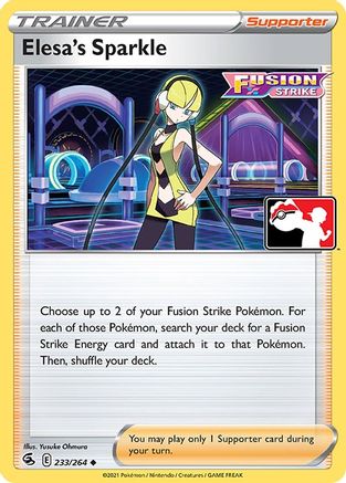 Elesa's Sparkle - Holofoil Prize Pack Series Cards - Uncommon