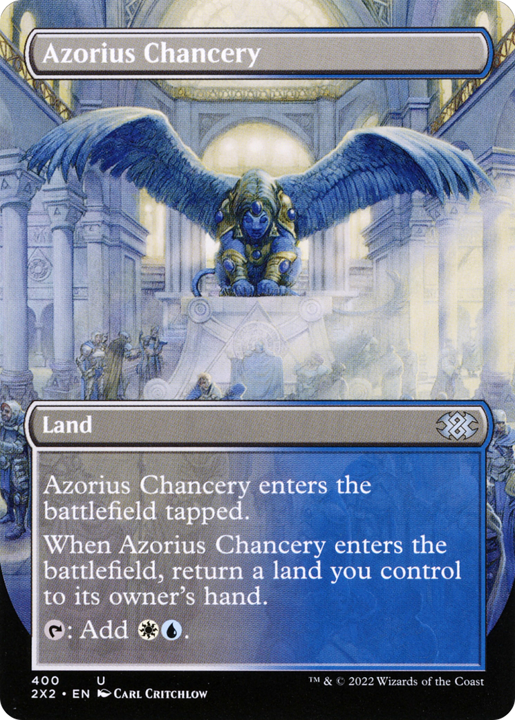 Azorius Chancery (Borderless) (2X2-400) - Double Masters 2022