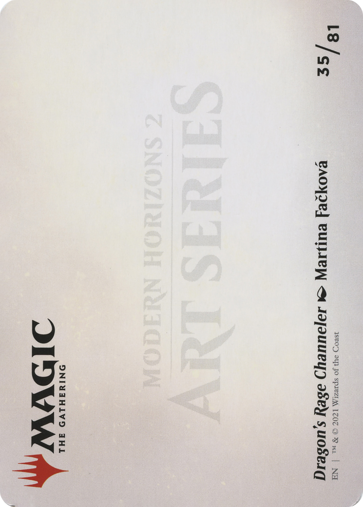 Dragon's Rage Channeler // Dragon's Rage Channeler (AMH2-035) - Modern Horizons 2 Art Series (Borderless) Foil