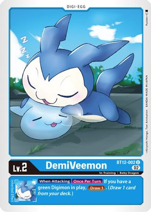 DemiVeemon (BT12-002) - Across Time