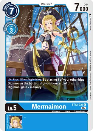 Mermaimon (BT12-027) - Across Time