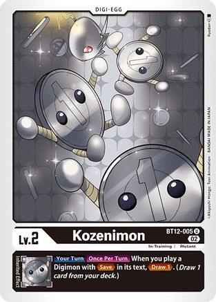 Kozenimon (BT12-005) - Across Time