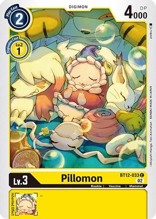Pillomon (BT12-033) - Across Time