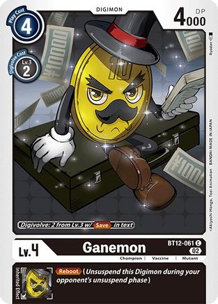 Ganemon (BT12-061) - Across Time