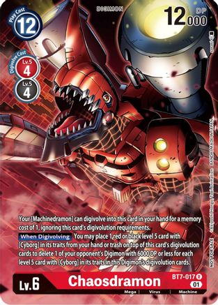 Chaosdramon (Winner Pack Across Time) (BT7-017) - Next Adventure