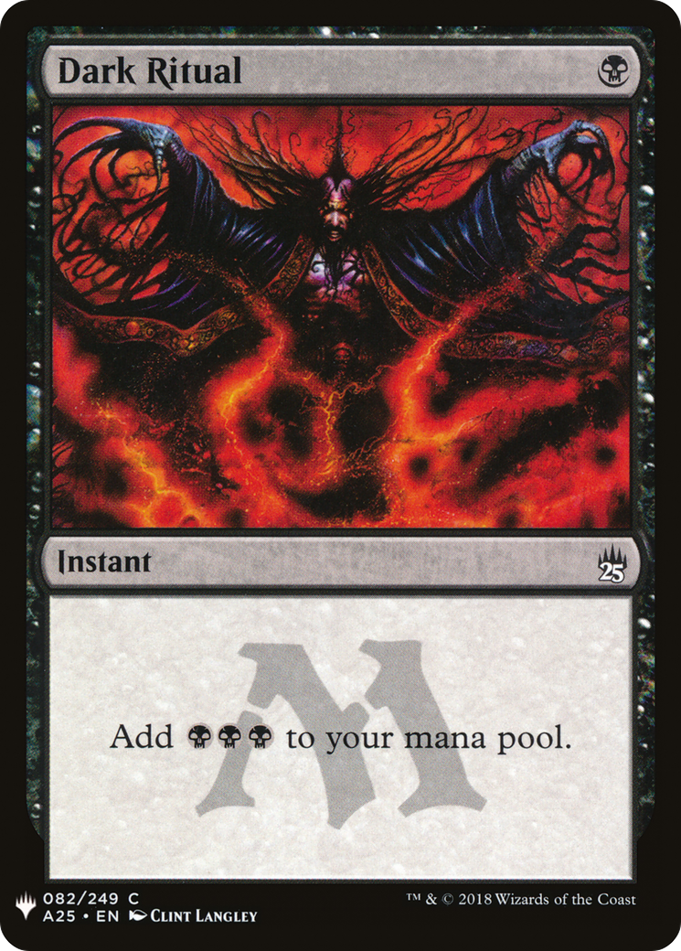 Dark Ritual (A25) (LIST-A25-82) - The List