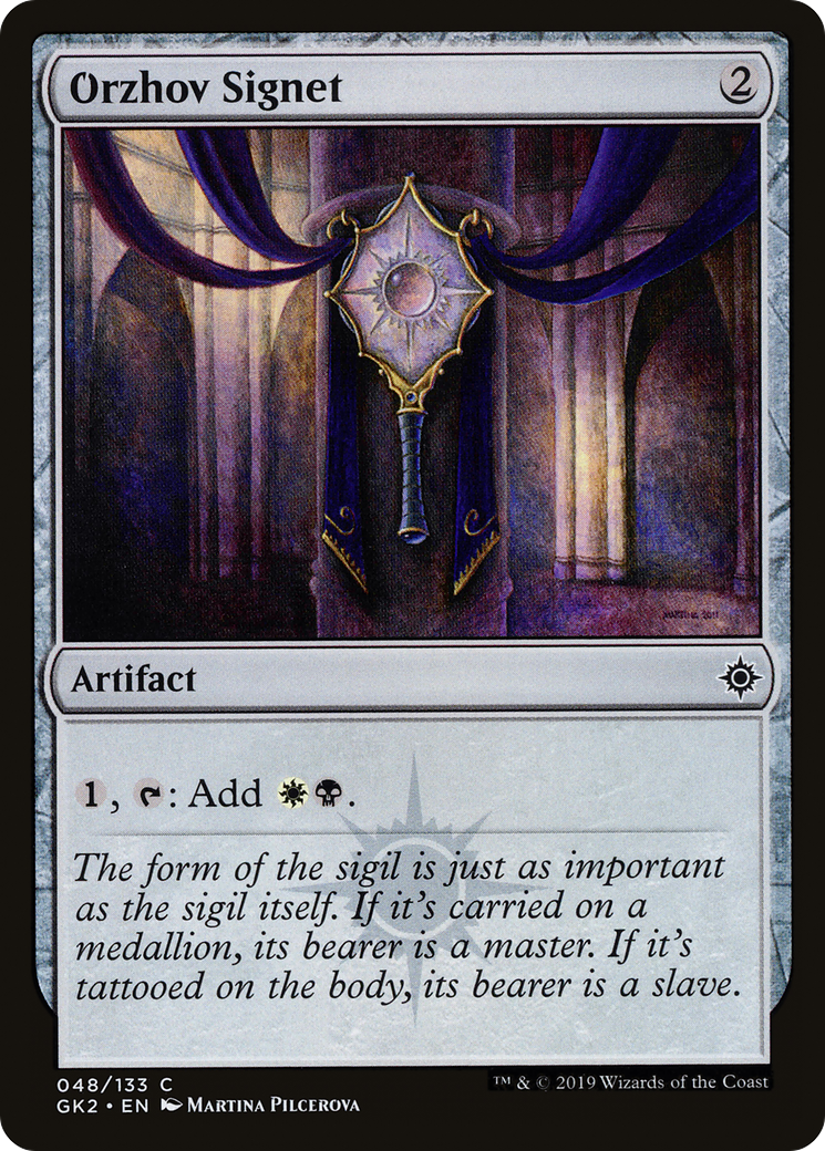 Orzhov Signet (GK2-048) - RNA Guild Kit