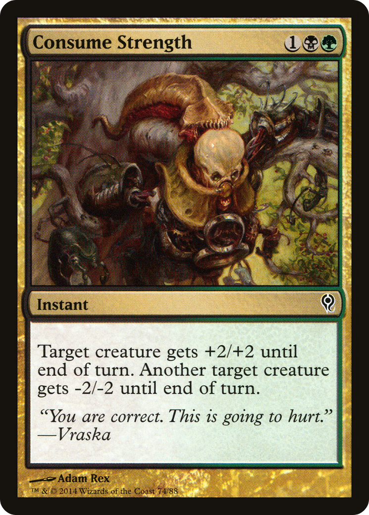 Consume Strength (DDM-074) - Duel Decks: Jace vs. Vraska