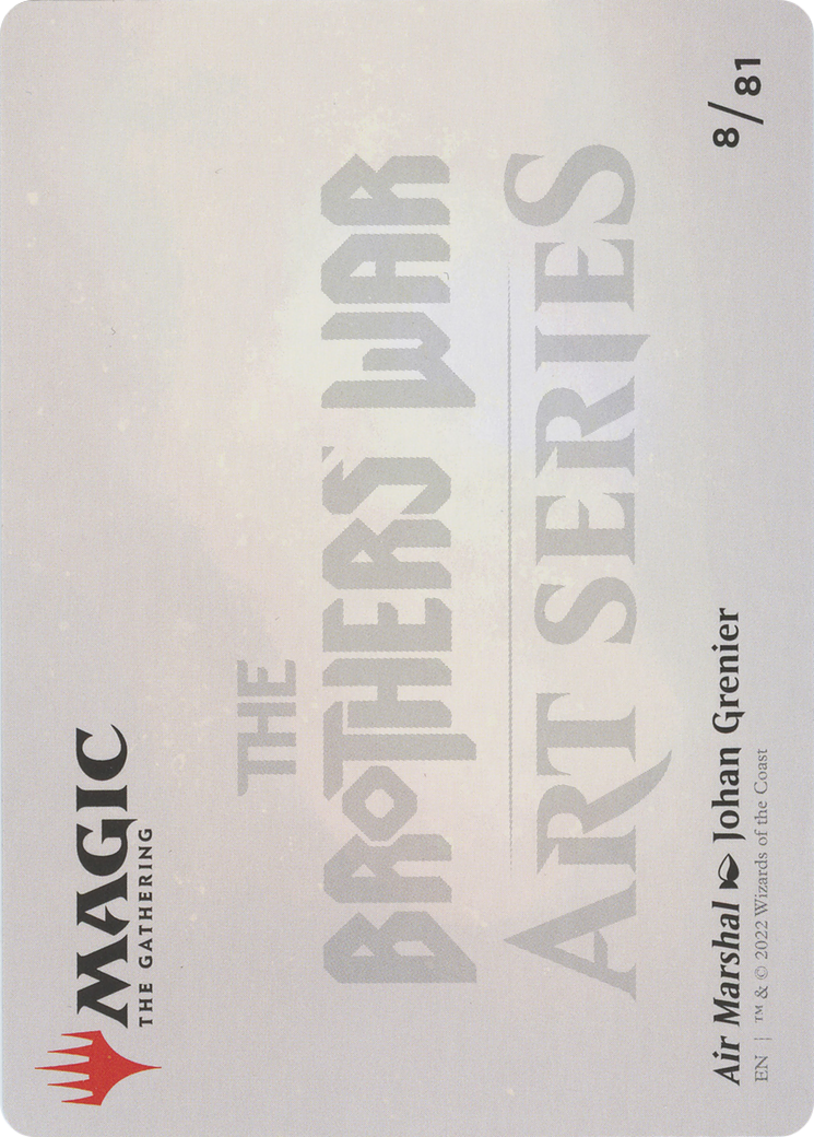 Air Marshal // Air Marshal (ABRO-008) - The Brothers' War Art Series (Borderless) Foil