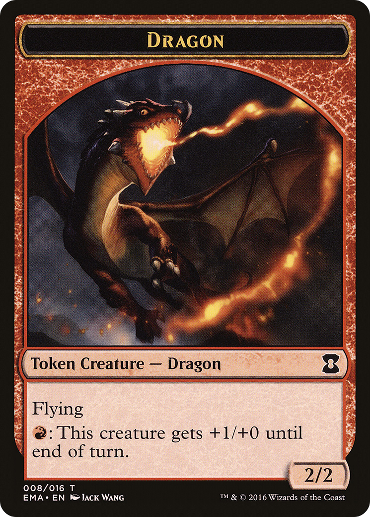 Dragon Token (EMA-008) - Eternal Masters Tokens