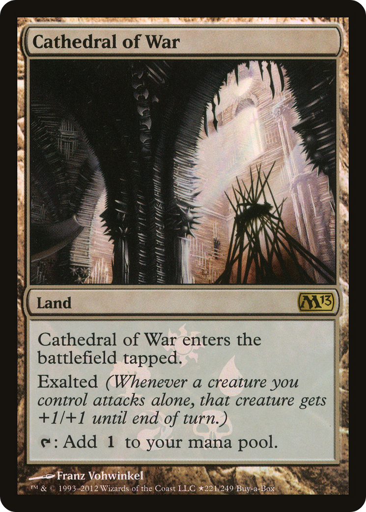 Cathedral of War (BABP-221) - Magic 2013 Promos Foil