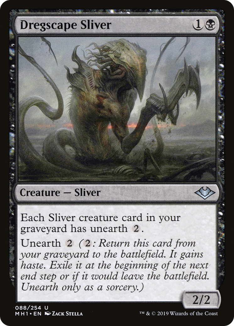 Dregscape Sliver (MH1-088) - Modern Horizons Foil