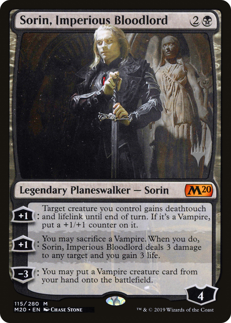 Sorin, Imperious Bloodlord (PPM20-115) - Core Set 2020 Promos Foil