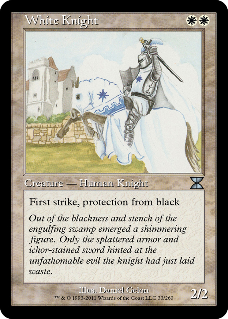 White Knight (ME4-033) - Masters Edition IV Foil