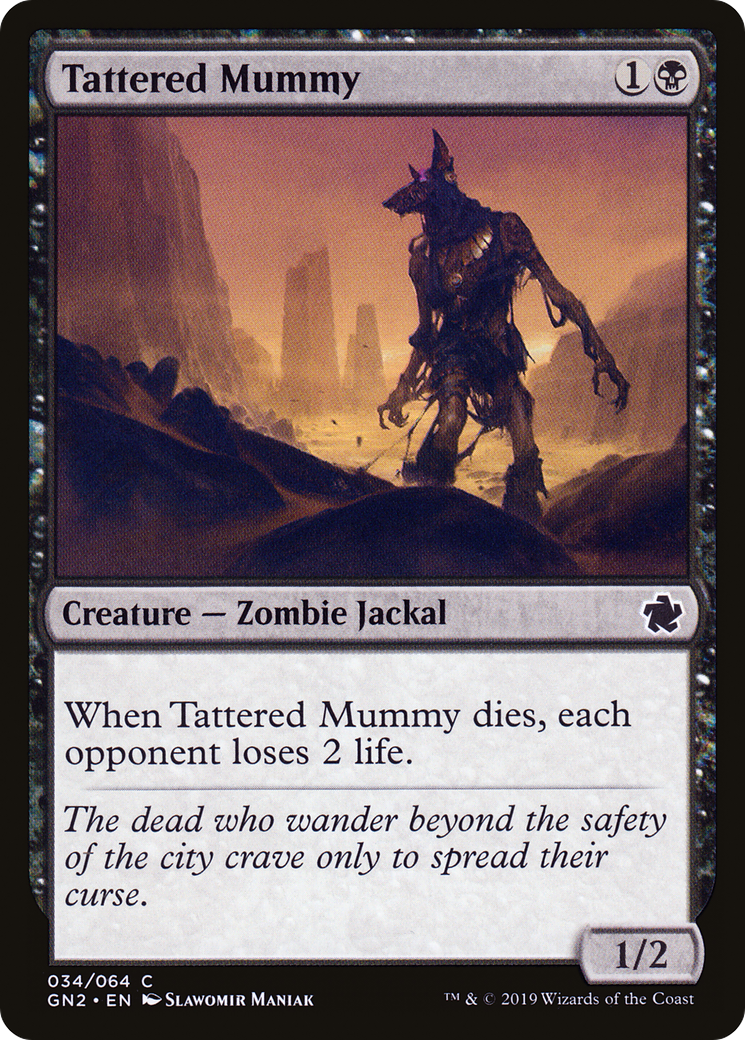 Tattered Mummy (GN2-034) - Game Night 2019