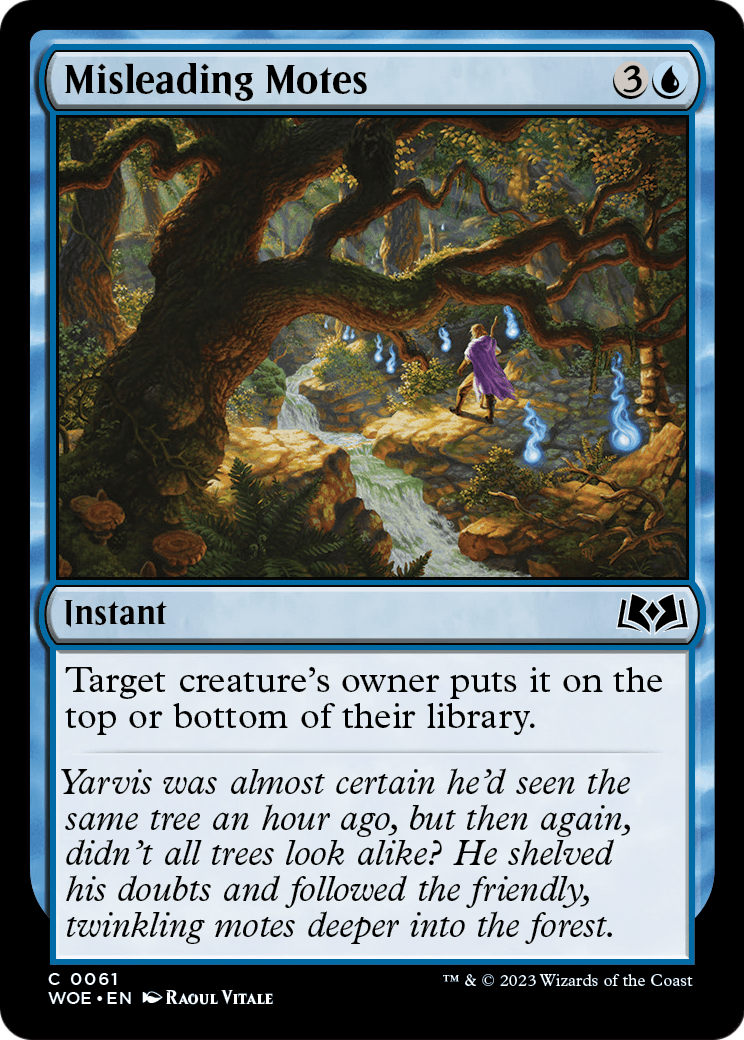 Misleading Motes (WOE-061) - Wilds of Eldraine