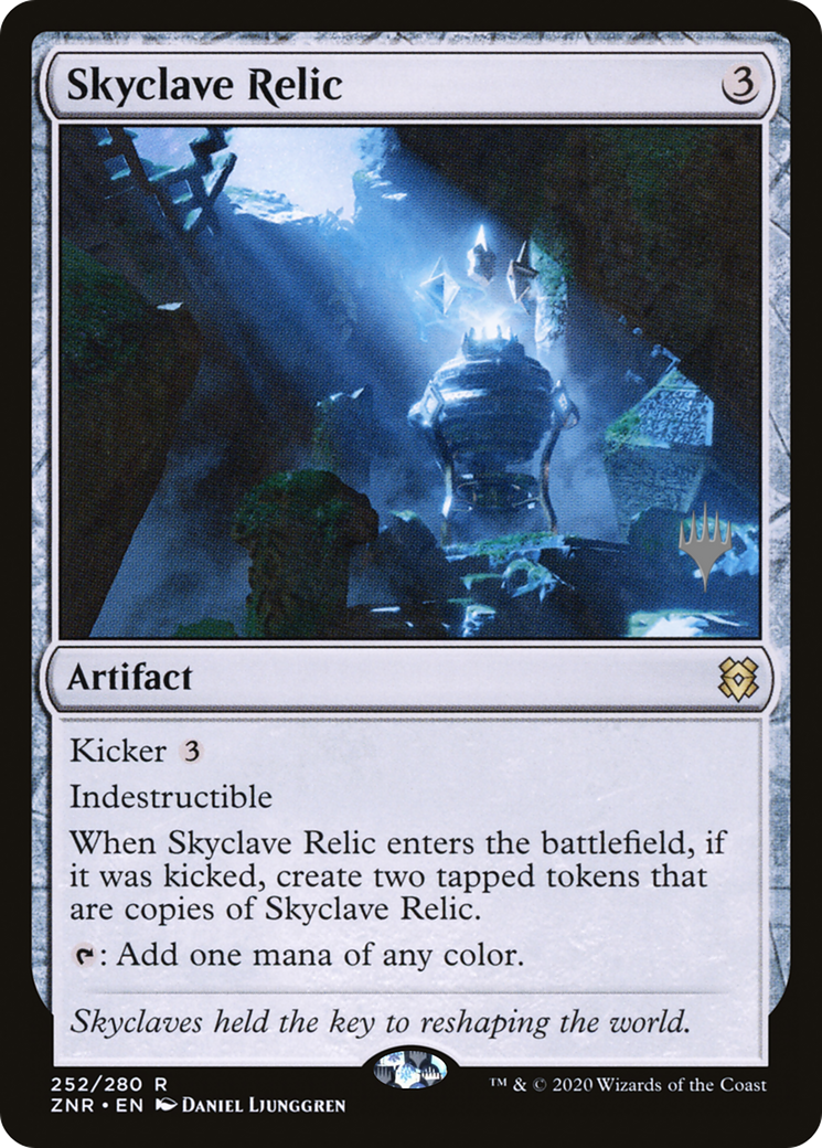 Skyclave Relic (PPZNR-252) - Zendikar Rising Promos Foil