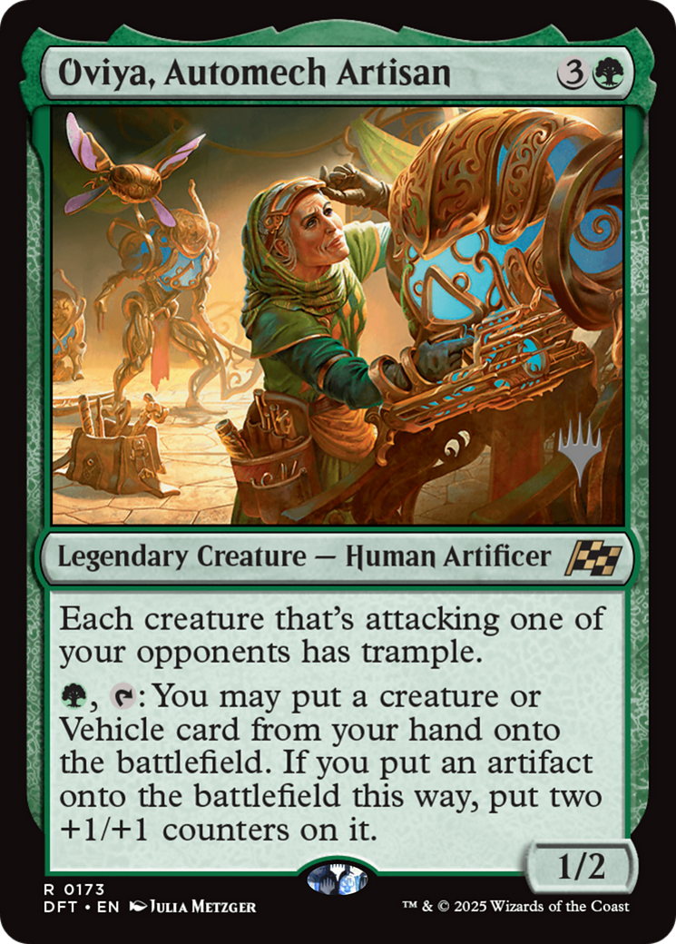 Oviya, Automech Artisan (PPDFT-173) - Promo Pack: Aetherdrift