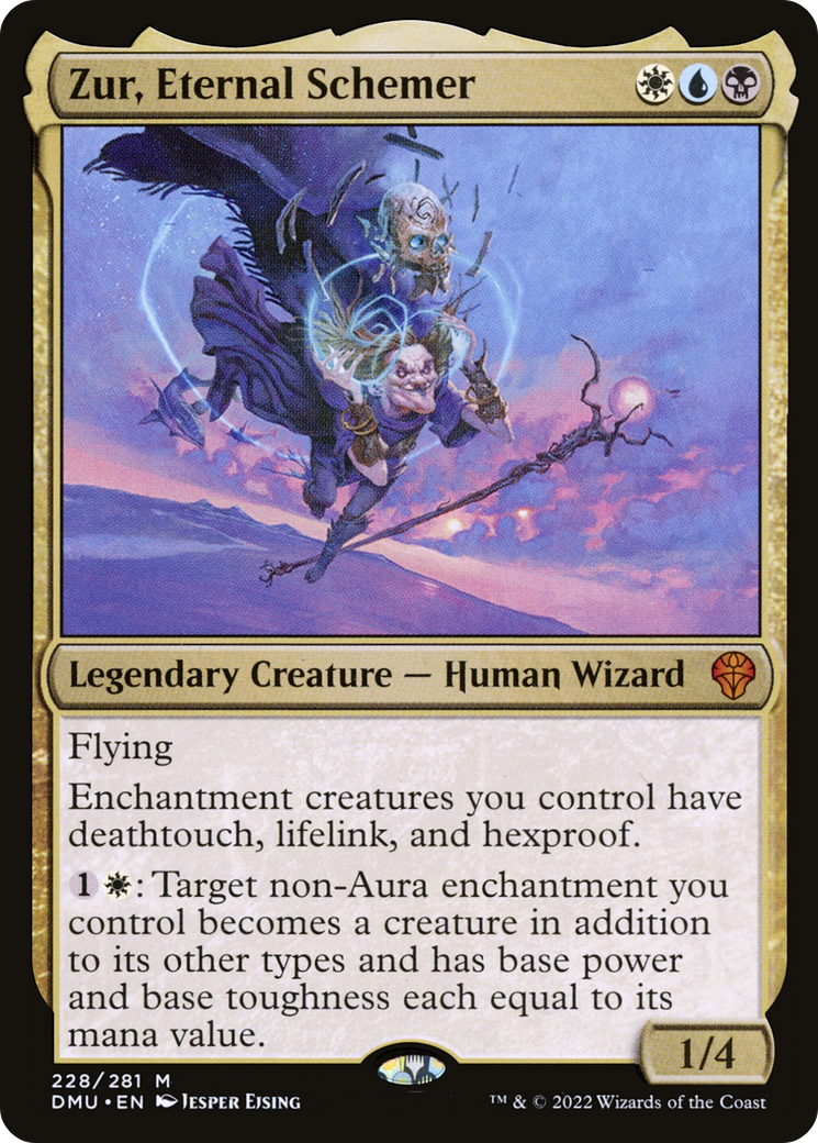 Zur, Eternal Schemer (DMU-228) - Dominaria United Foil