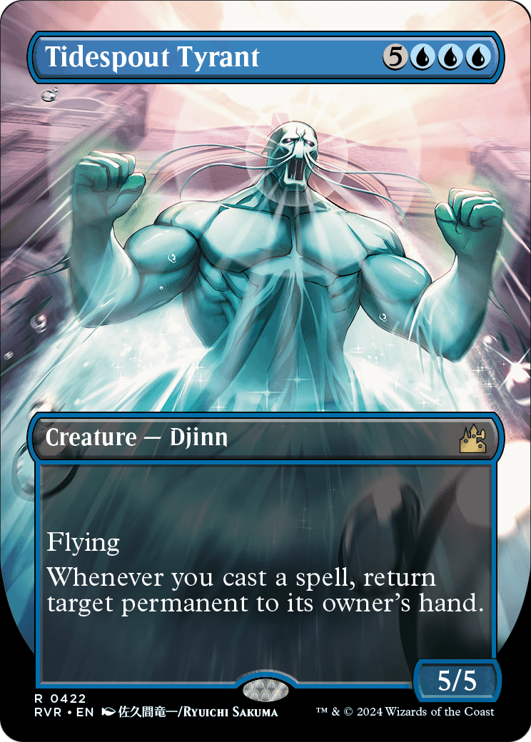 Tidespout Tyrant (Anime Borderless) (RVR-422) - Ravnica Remastered