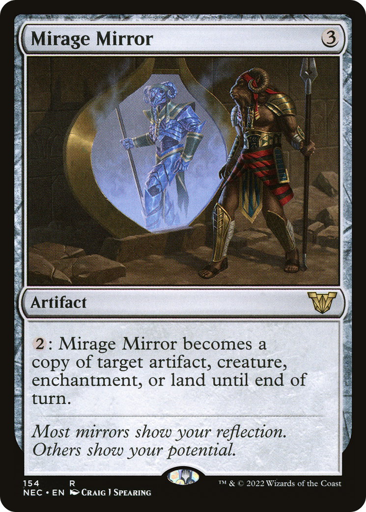 Mirage Mirror (NEC-154) - Neon Dynasty Commander