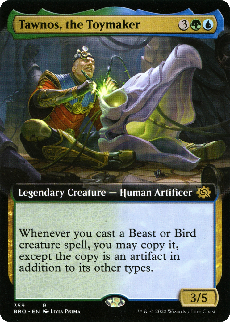 Tawnos, the Toymaker (Extended Art) (BRO-359) - The Brothers' War: (Extended Art) Foil